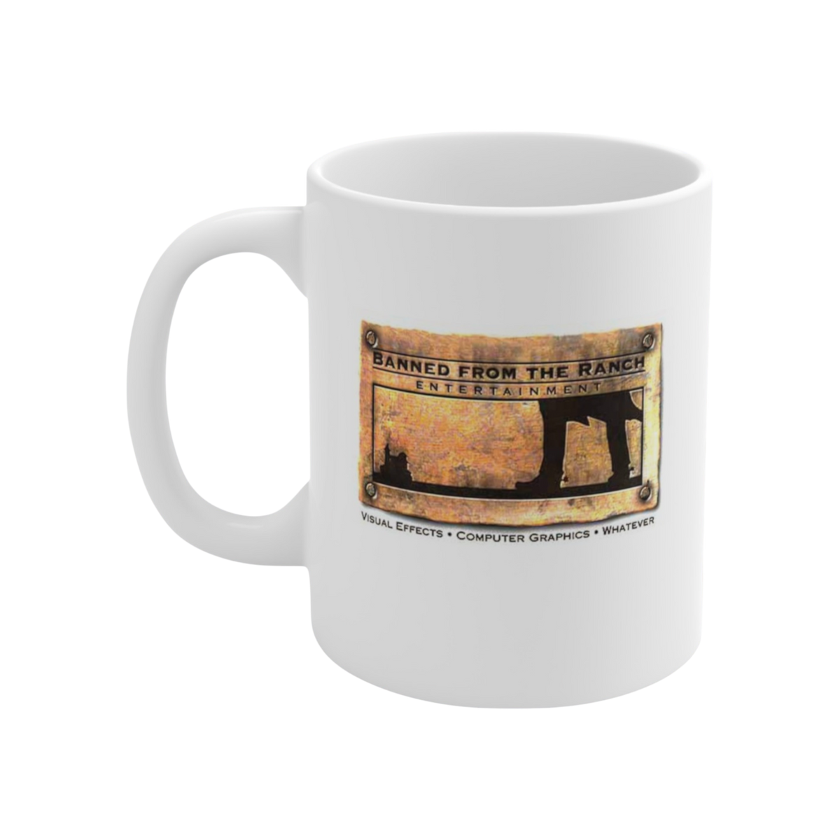 Banned From The Ranch Entertainment - Ceramic Coffee Mug
