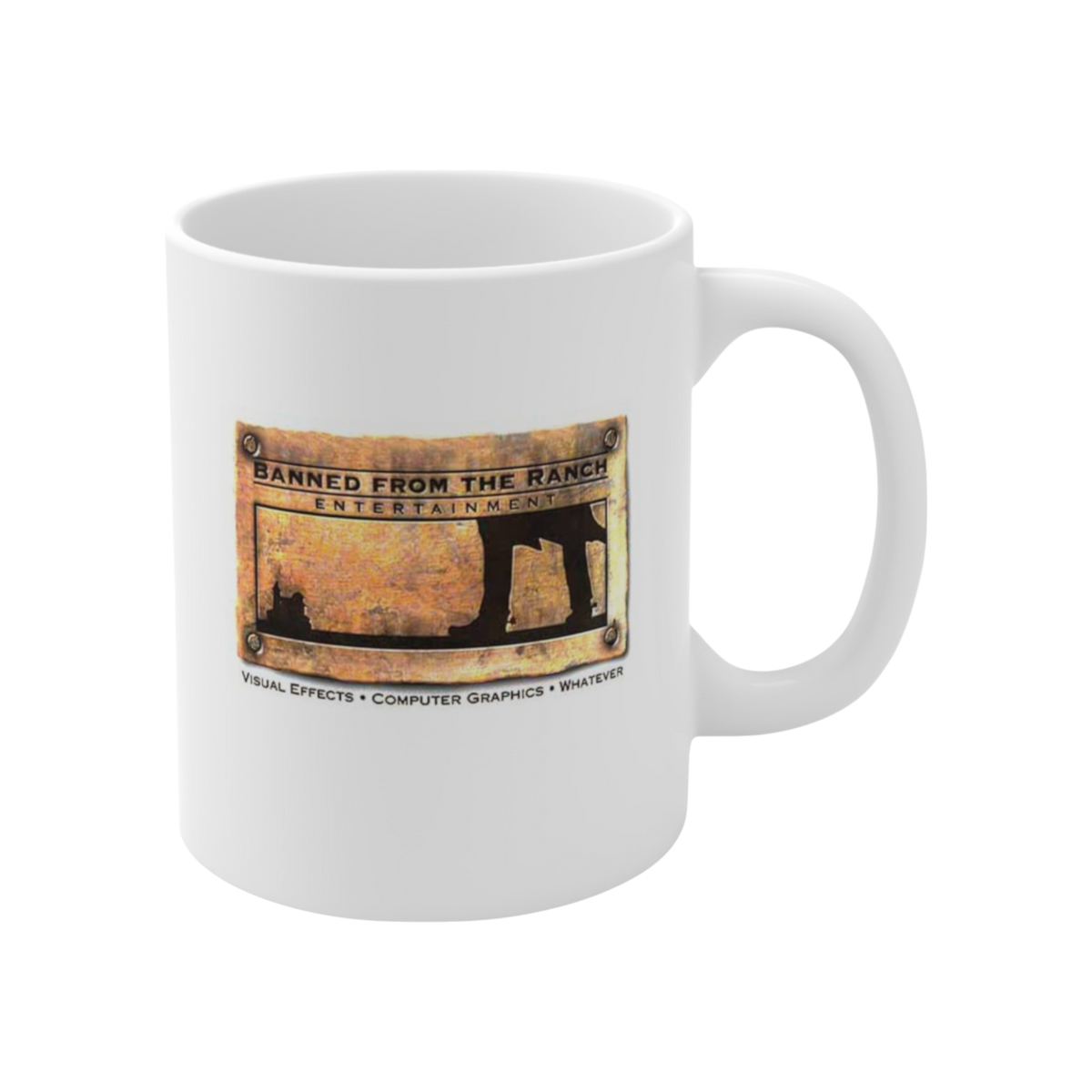 Banned From The Ranch Entertainment - Ceramic Coffee Mug