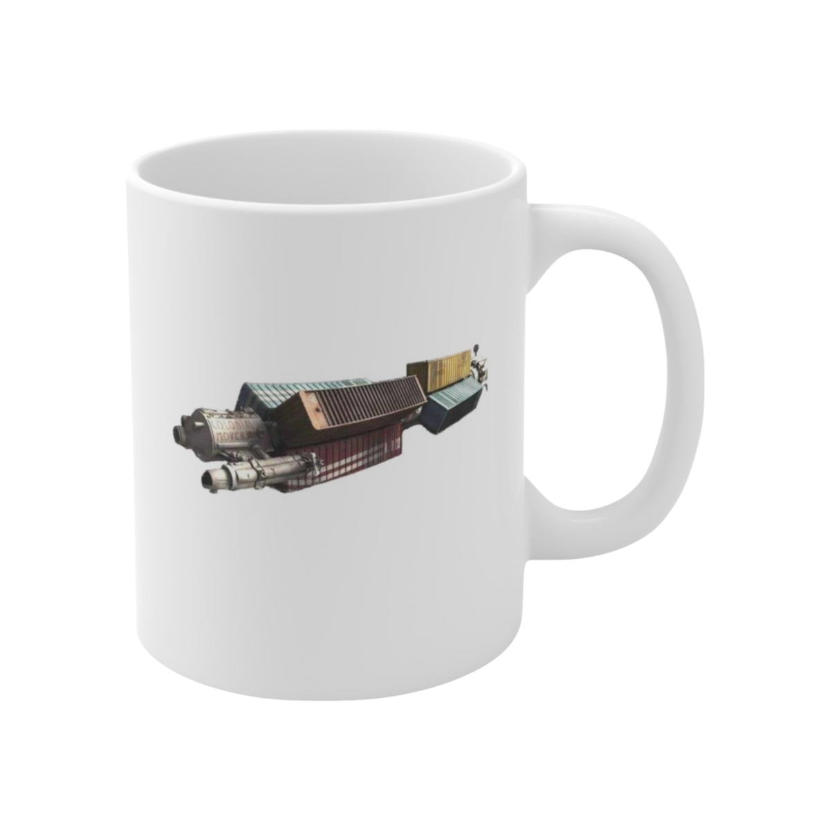 Battlestar Galactica Colonial Movers - Ceramic Coffee Mug