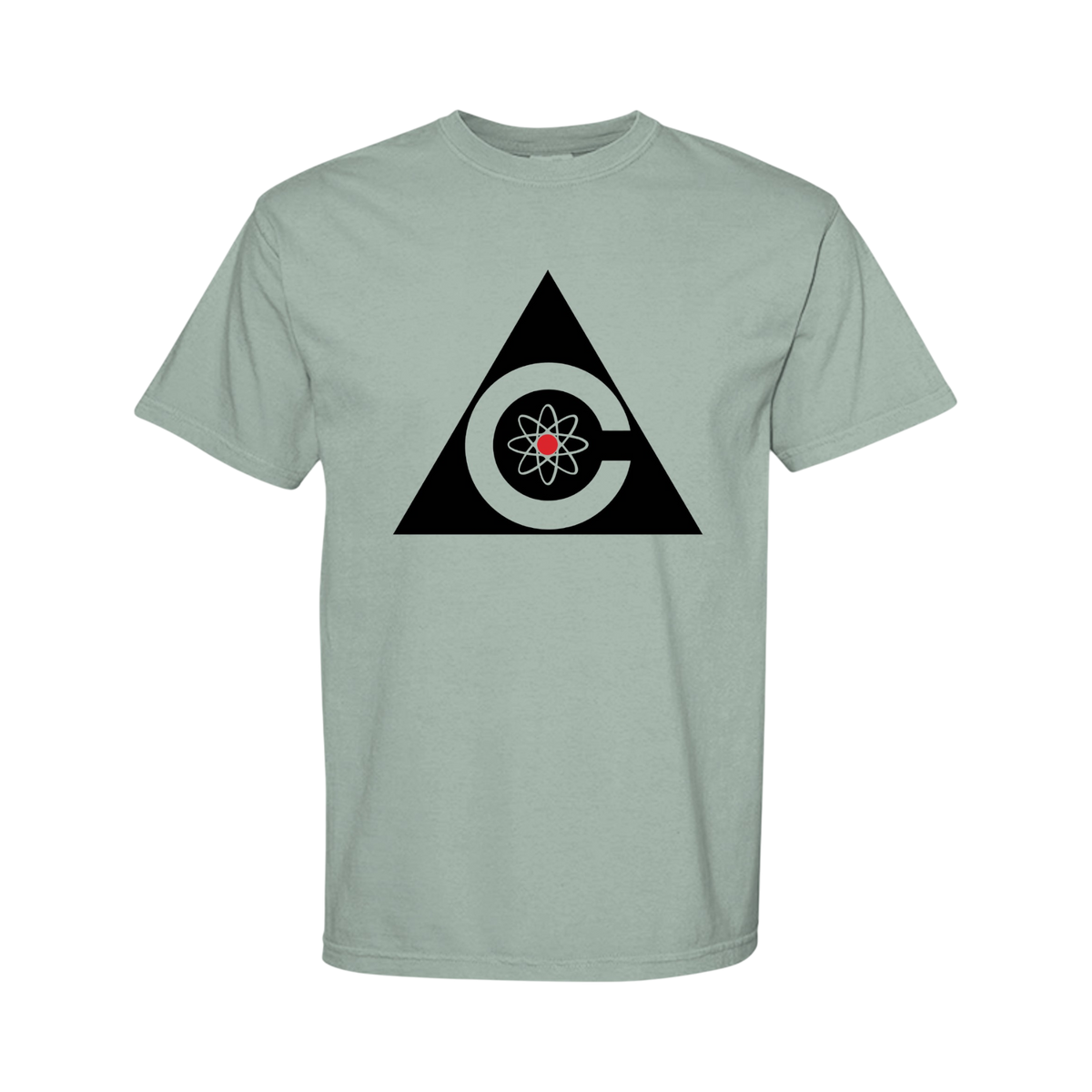 ndm:1132836 Bay Colossus: The Forbin Project - Comfort Colors Shirt with Shirt Color Center Chest Graphic Design