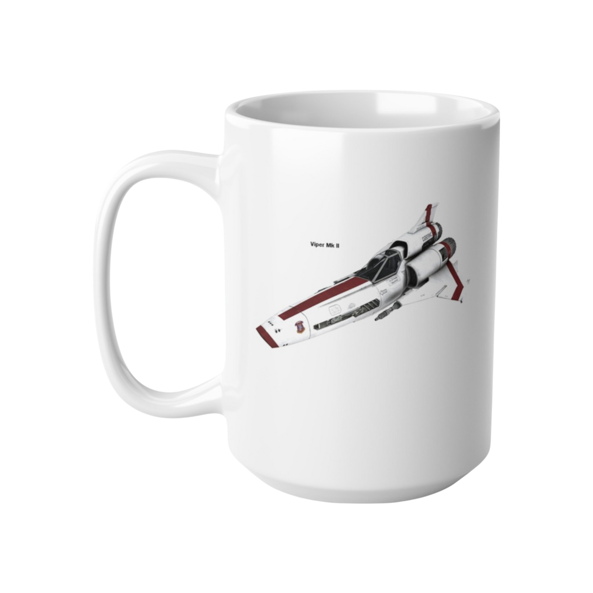 Battlestar Galactica Colonial Viper MK II - Ceramic Coffee Mug