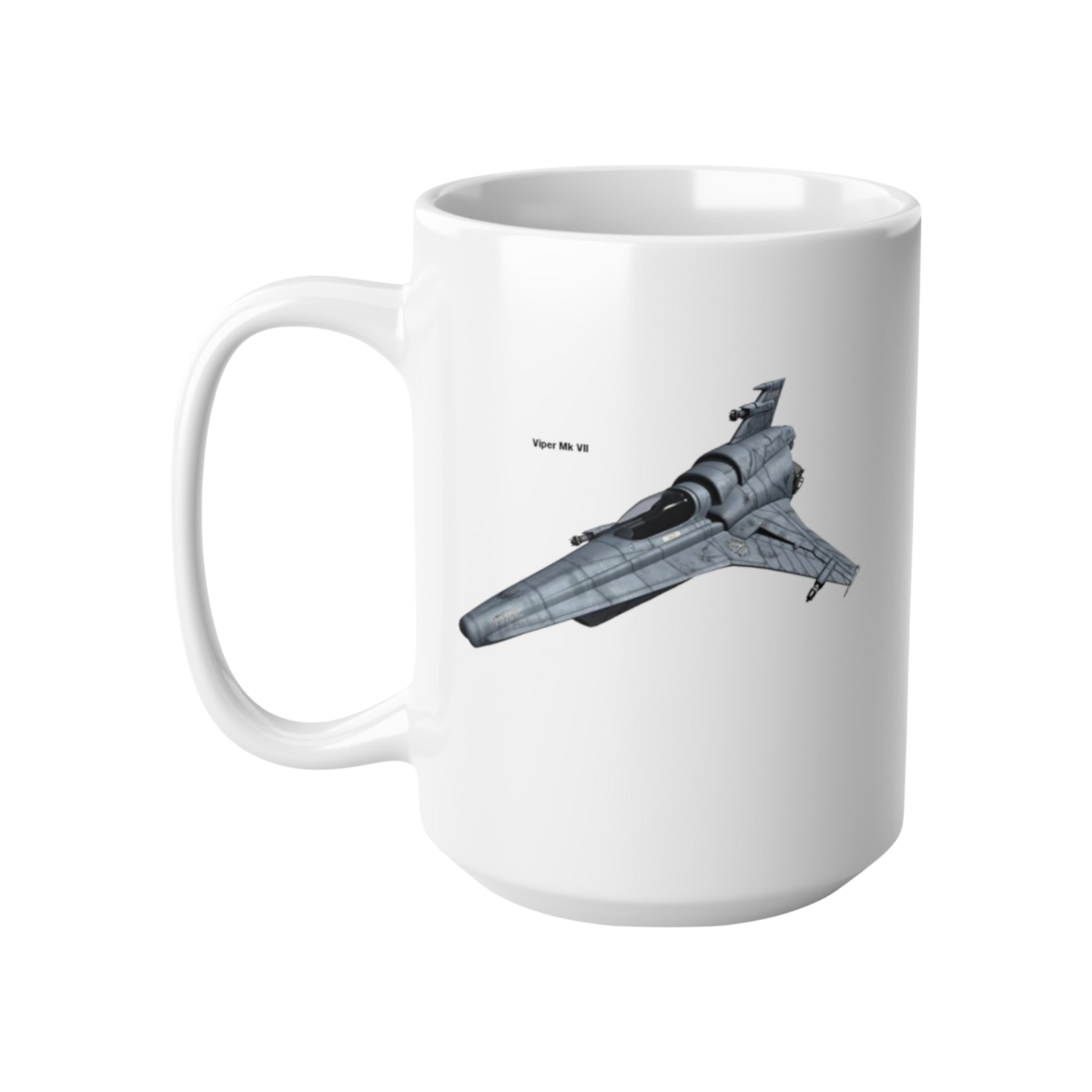 Battlestar Galactica Colonial Viper MK VII - Ceramic Coffee Mug