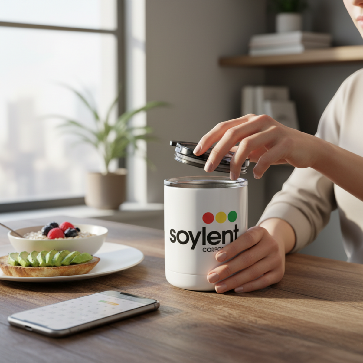 Soylent Corporation Makers of Soylent Green - 10oz Lowball Insulated Stainless Steel Travel Mug