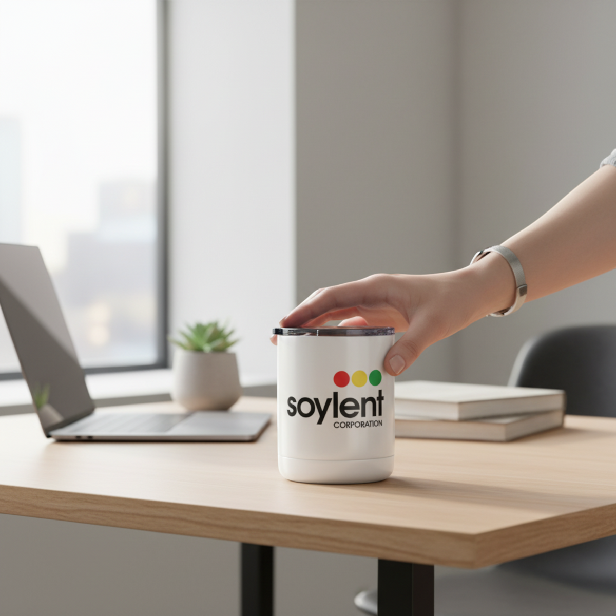 Soylent Corporation Makers of Soylent Green - 10oz Lowball Insulated Stainless Steel Travel Mug
