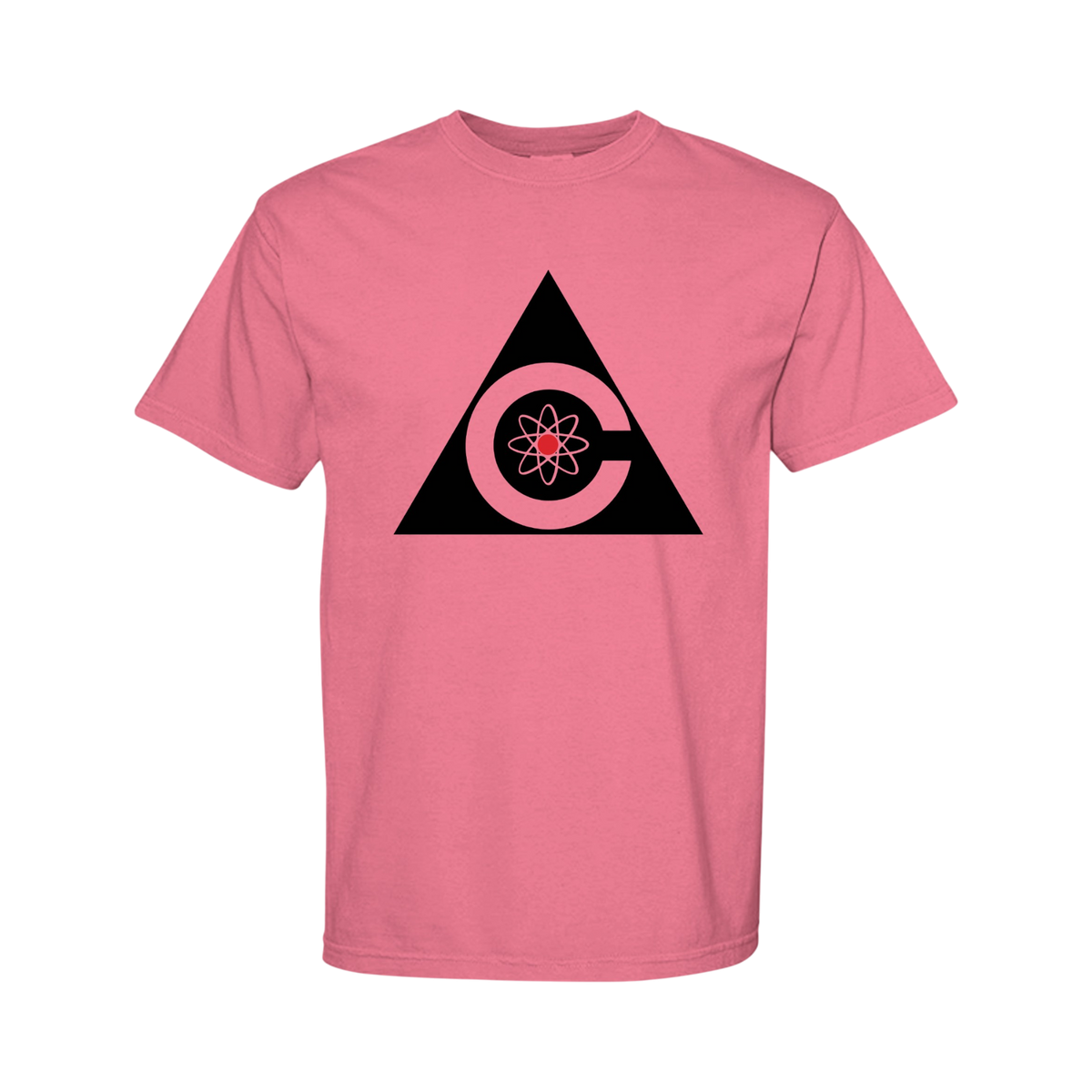 ndm:1132843 Watermelon Colossus: The Forbin Project - Comfort Colors Shirt with Shirt Color Center Chest Graphic Design